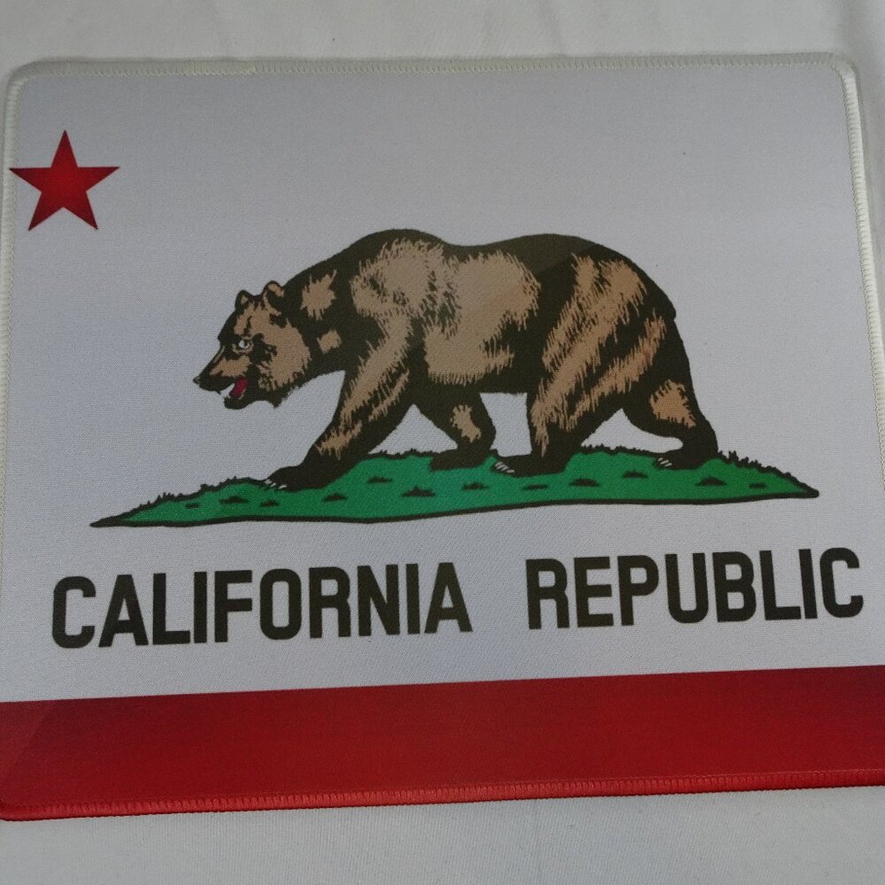 California Republic Flag Mouse Pad